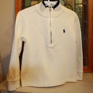 Polo 1/2 Zip Knit Pullover